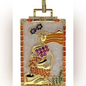 🖤 Stunning 18k Gold & Enamel Tarot Charms 🖤